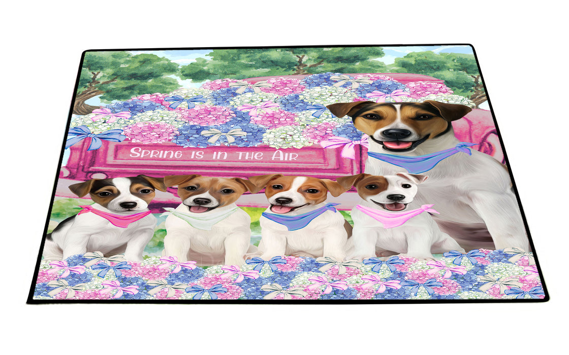 Jack Russell Floor Mat: Explore a Variety of Designs, Anti-Slip Doormat for Indoor and Outdoor Welcome Mats, Personalized, Custom, Pet and Dog Lovers Gift