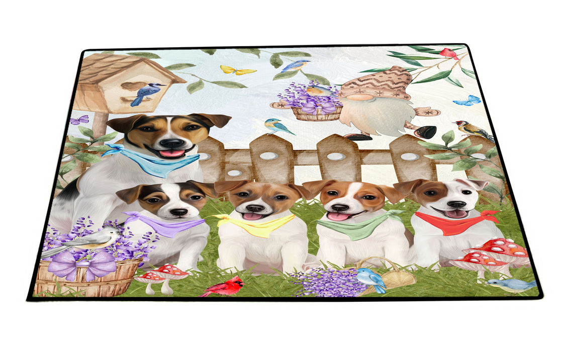 Jack Russell Floor Mat and Door Mats, Explore a Variety of Designs, Personalized, Anti-Slip Welcome Mat for Outdoor and Indoor, Custom Gift for Dog Lovers