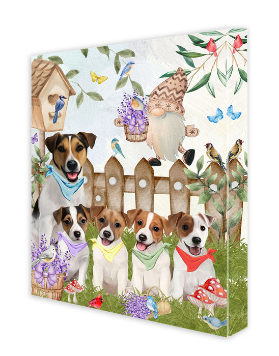 Jack Russell Canvas: Explore a Variety of Personalized Designs, Custom, Digital Art Wall Painting, Ready to Hang Room Decor, Gift for Dog and Pet Lovers