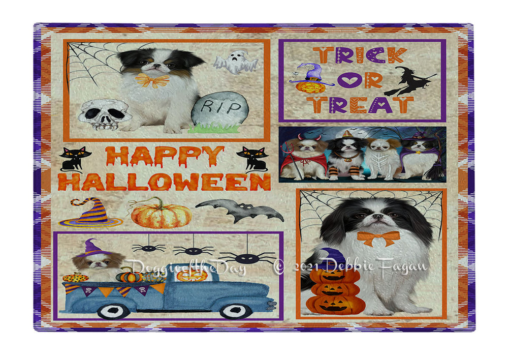 Happy Halloween Trick or Treat Jack Russell Dogs Cutting Board - Easy Grip Non-Slip Dishwasher Safe Chopping Board Vegetables C79372