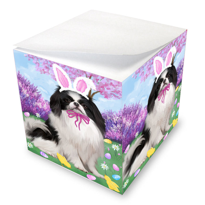 Easter holiday Japanese Chin Dog Note Cube NOC-DOTD-A57626