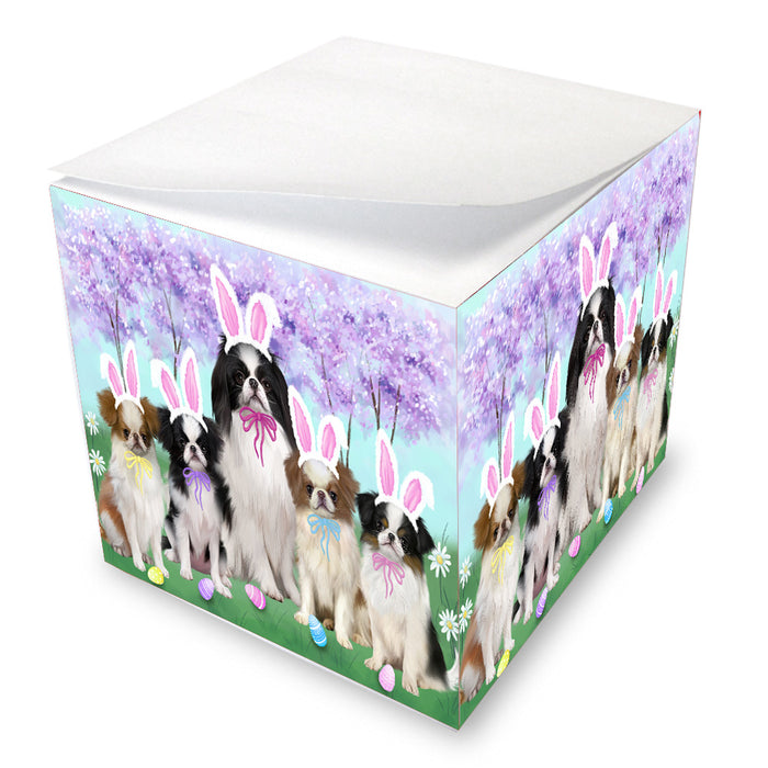 Easter Holiday Japanese Chin Dogs Note Cube NOC-DOTD-A57608