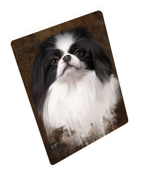 Rustic Japanese Chin Dog Cutting Board - For Kitchen - Scratch & Stain Resistant - Designed To Stay In Place - Easy To Clean By Hand - Perfect for Chopping Meats, Vegetables, CA82704