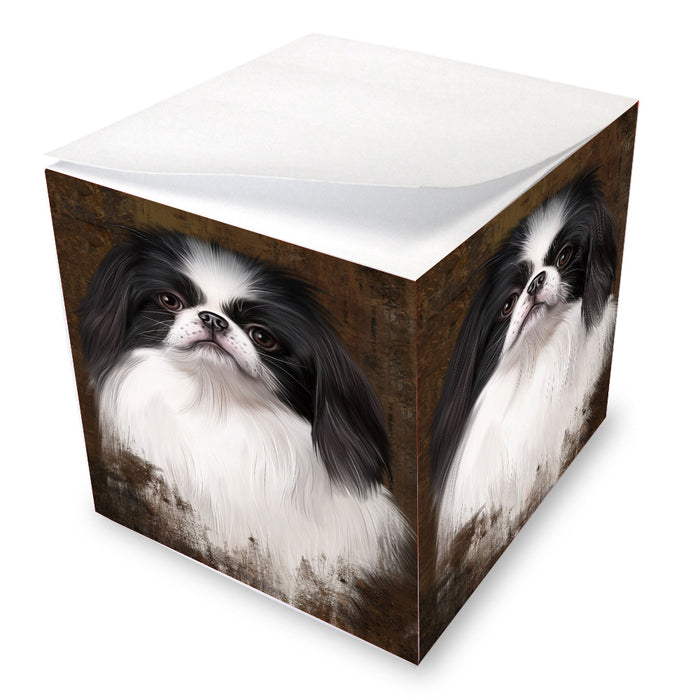 Rustic Japanese Chin Dog Note Cube NOC-DOTD-A57261