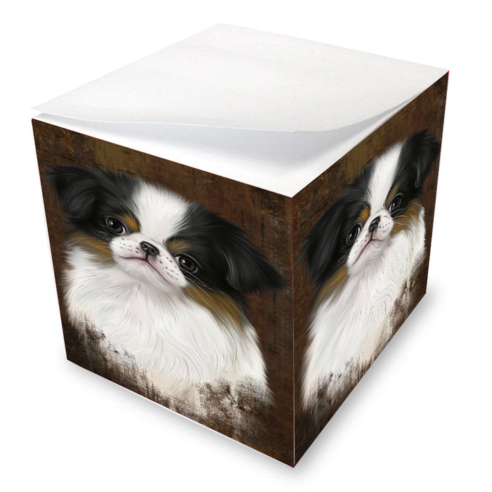 Rustic Japanese Chin Dog Note Cube NOC-DOTD-A57262