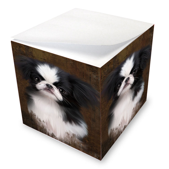 Rustic Japanese Chin Dog Note Cube NOC-DOTD-A57263