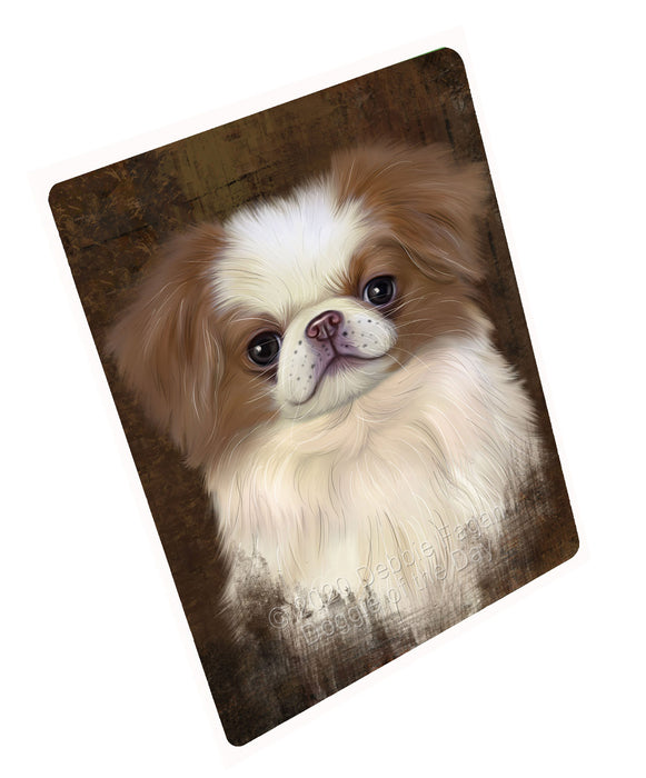 Rustic Japanese Chin Dog Cutting Board - For Kitchen - Scratch & Stain Resistant - Designed To Stay In Place - Easy To Clean By Hand - Perfect for Chopping Meats, Vegetables, CA82710