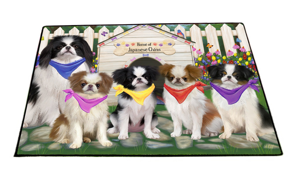 Spring Dog House Japanese Chin Dogs Floormat FLMS55939