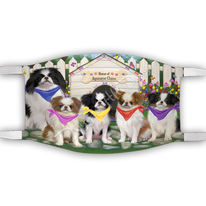 Spring Dog House Japanese Chin Dogs Face Mask FM48809