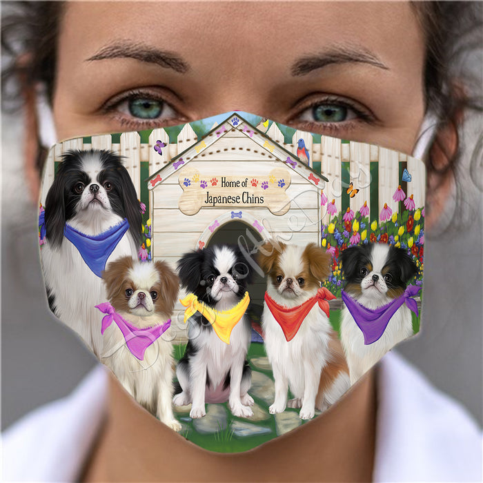 Spring Dog House Japanese Chin Dogs Face Mask FM48809
