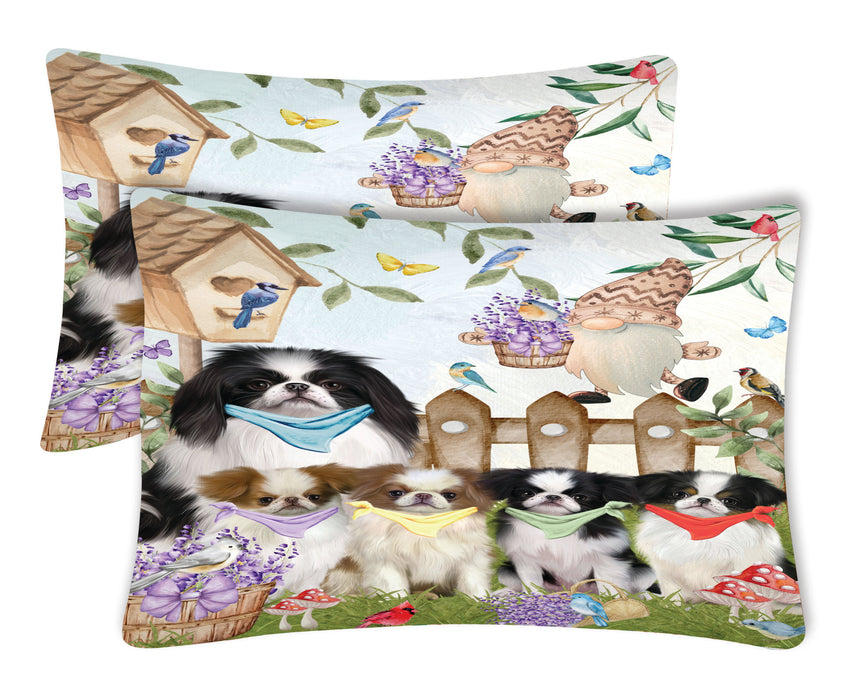 Japanese Chin Pillow Case: Explore a Variety of Custom Designs, Personalized, Soft and Cozy Pillowcases Set of 2, Gift for Pet and Dog Lovers