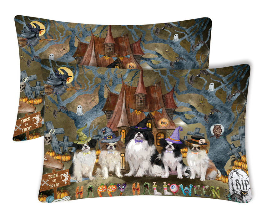 Japanese Chin Pillow Case with a Variety of Designs, Custom, Personalized, Super Soft Pillowcases Set of 2, Dog and Pet Lovers Gifts
