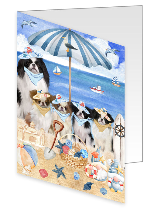 Japanese Chin Greeting Cards & Note Cards: Explore a Variety of Designs, Custom, Personalized, Invitation Card with Envelopes, Gift for Dog and Pet Lovers