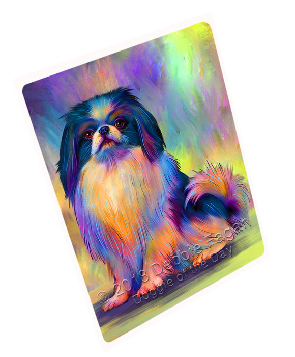 Paradise Wave Japanese Chin Dog Magnet MAG75285 (Small 5.5" x 4.25")