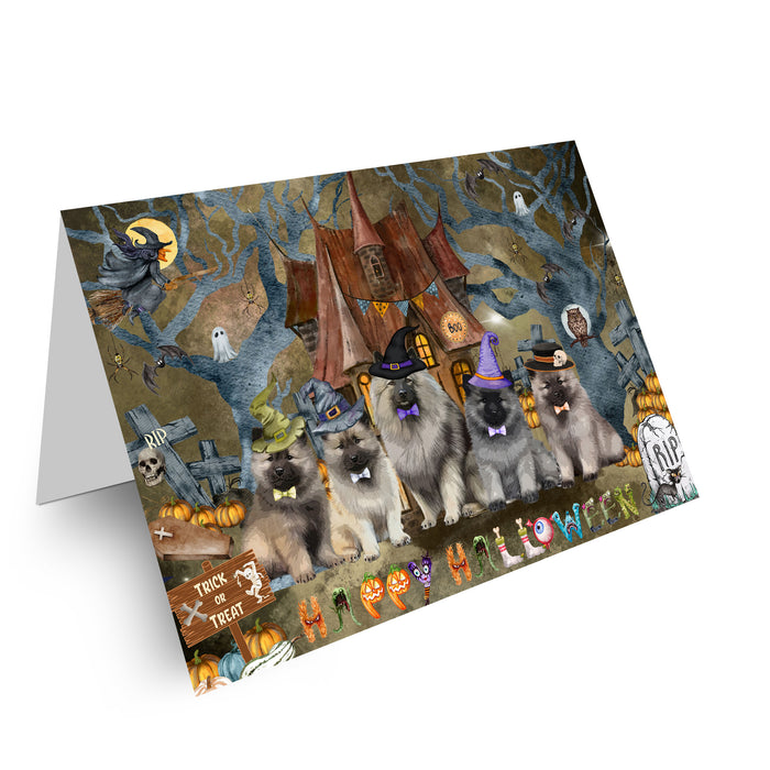 Keeshond Greeting Cards & Note Cards with Envelopes: Explore a Variety of Designs, Custom, Invitation Card Multi Pack, Personalized, Gift for Pet and Dog Lovers