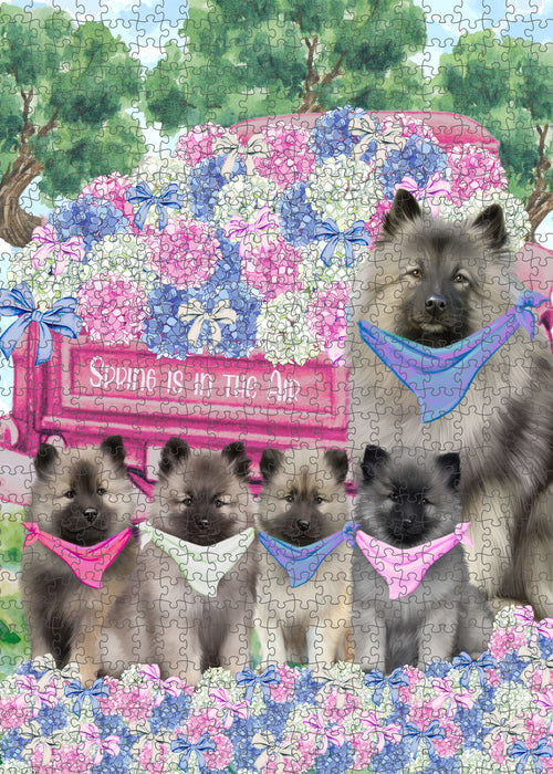 Keeshond Jigsaw Puzzle: Explore a Variety of Designs, Interlocking Puzzles Games for Adult, Custom, Personalized, Gift for Dog and Pet Lovers