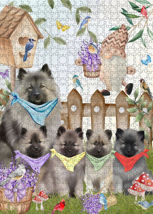 Keeshond Jigsaw Puzzle: Explore a Variety of Personalized Designs, Interlocking Puzzles Games for Adult, Custom, Dog Lover's Gifts