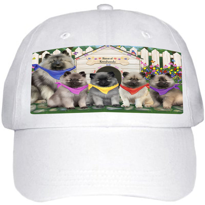 Spring Dog House Keeshonds Dog Ball Hat Cap HAT60363