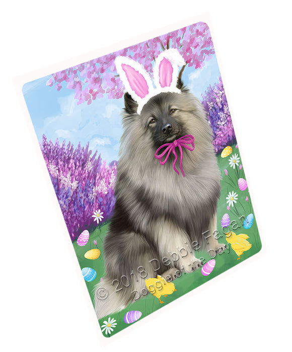 Easter Holiday Keeshond Dog Cutting Board C75963