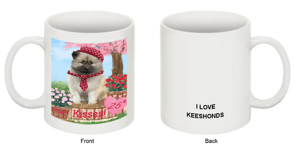 Rosie 25 Cent Kisses Keeshond Dog Coffee Mug MUG51353