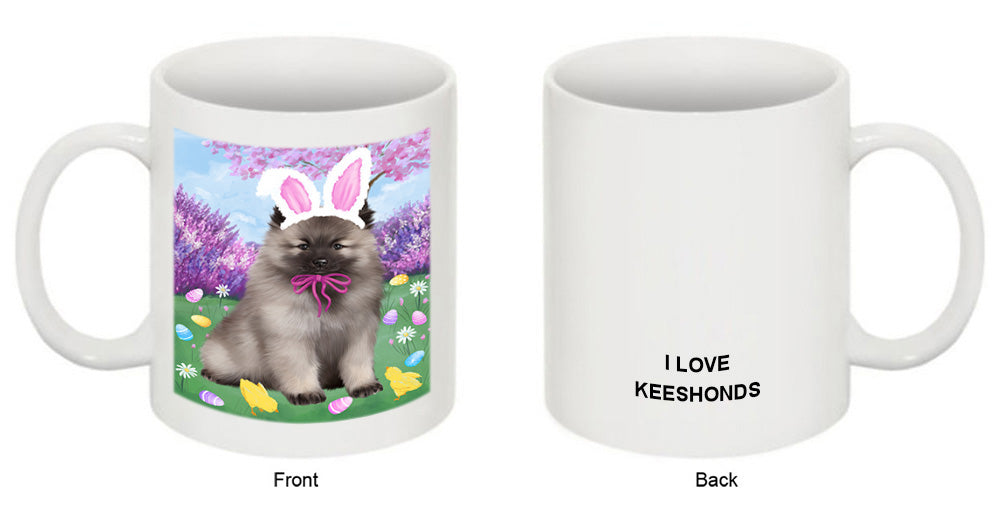 Easter Holiday Keeshond Dog Coffee Mug MUG52313