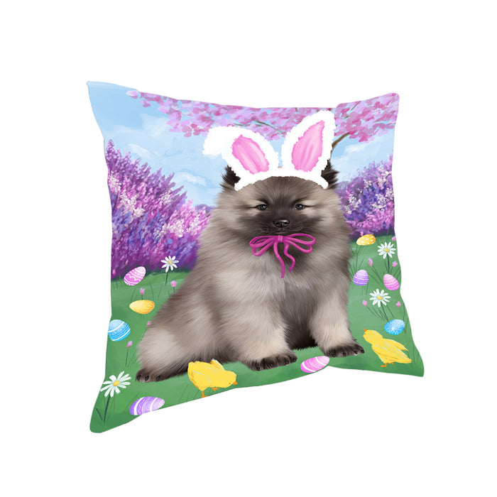 Easter Holiday Keeshond Dog Pillow PIL82068