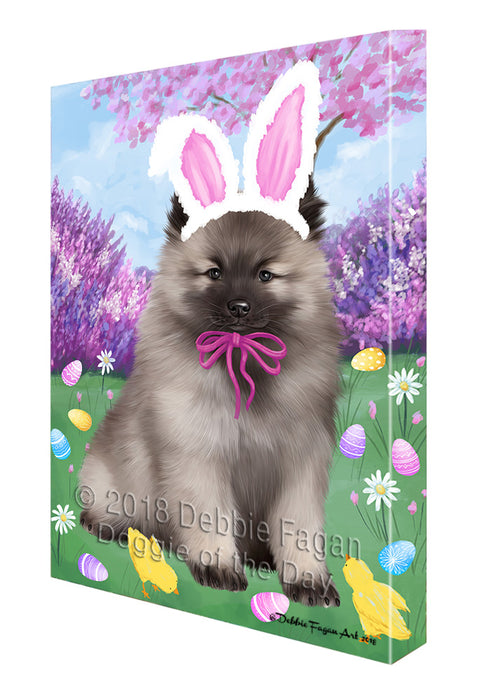 Easter Holiday Keeshond Dog Canvas Print Wall Art Décor CVS134720