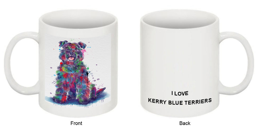 Watercolor Kerry Blue Terrier Dog Coffee Mug MUG52951
