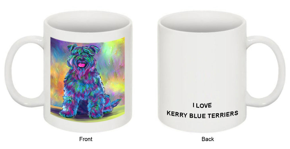 Paradise Wave Kerry Blue Terrier Dog Coffee Mug MUG52909