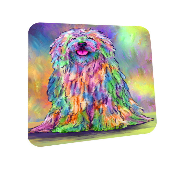 Paradise Wave Komondor Dog Coasters Set of 4 CST57470