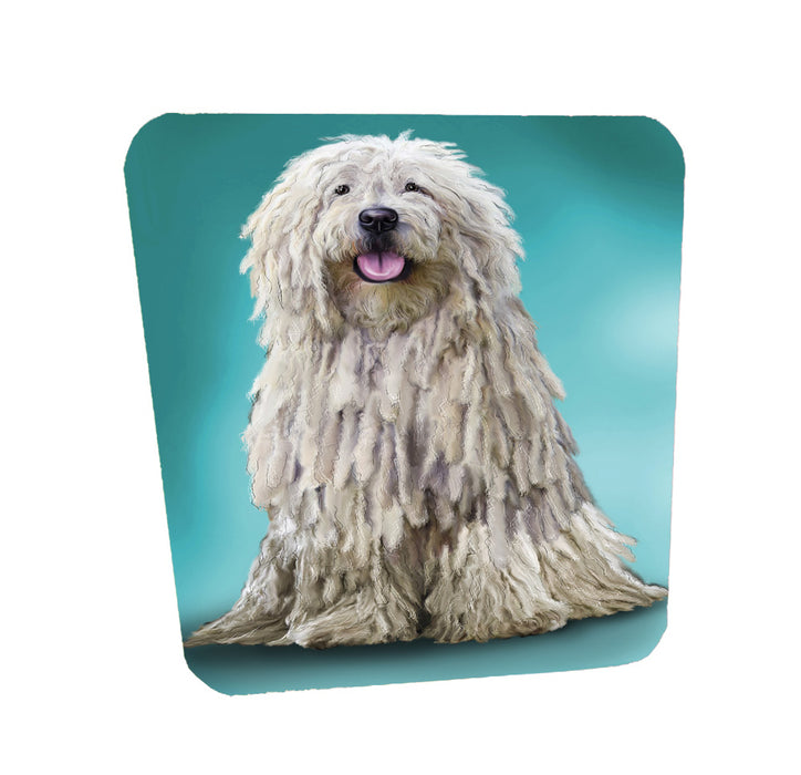 Komondor Dog Coasters Set of 4 CSTA58726