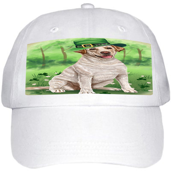St. Patricks Day Irish Portrait Labrador Retriever Dog Ball Hat Cap HAT50202