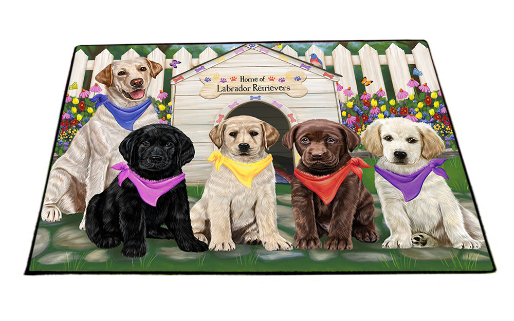 Spring Dog House Labrador Retrievers Dog Floormat FLMS50184