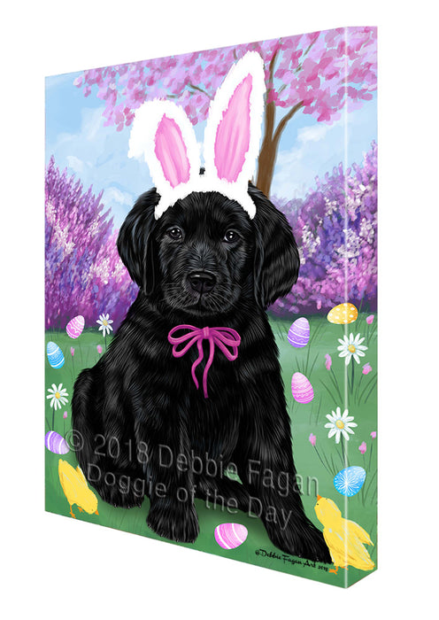 Labrador Retriever Dog Easter Holiday Canvas Wall Art CVS58152
