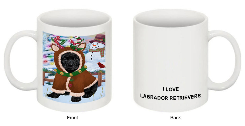 Christmas Gingerbread House Candyfest Labrador Retriever Dog Coffee Mug MUG51773