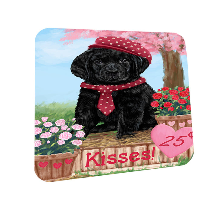 Rosie 25 Cent Kisses Labrador Retriever Dog Coasters Set of 4 CST55916
