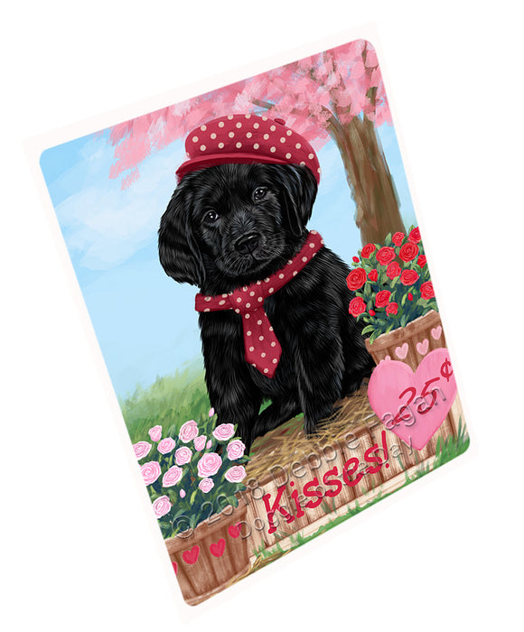 Rosie 25 Cent Kisses Labrador Retriever Dog Magnet MAG73011 (Small 5.5" x 4.25")