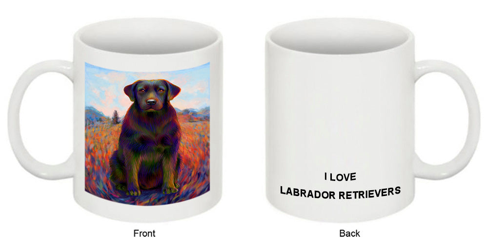 Mystic Blaze Labrador Retriever Dog Coffee Mug MUG48982