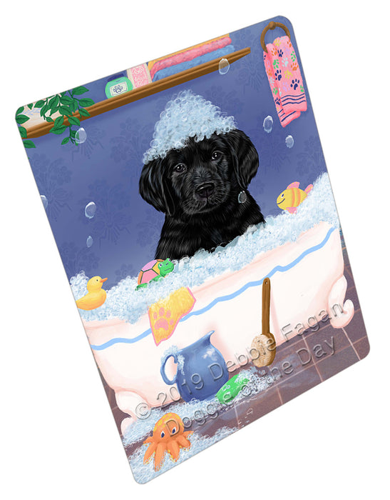Rub A Dub Dog In A Tub Labradors Dog Refrigerator / Dishwasher Magnet RMAG109296