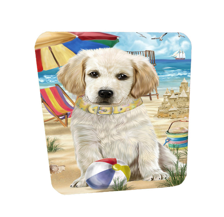 Pet Friendly Beach Labradors Dog Coasters Set of 4 CSTA58156