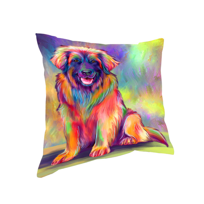 Paradise Wave Leonberger Dog Pillow with Top Quality High-Resolution Images - Ultra Soft Pet Pillows for Sleeping - Reversible & Comfort - Ideal Gift for Dog Lover - Cushion for Sofa Couch Bed - 100% Polyester