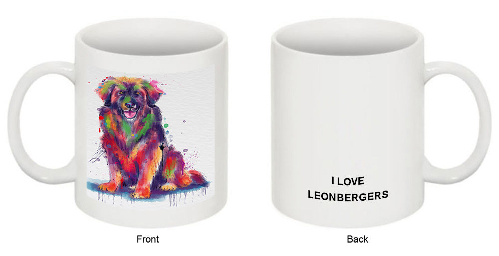 Watercolor Leonberger Dog Coffee Mug MUG52953
