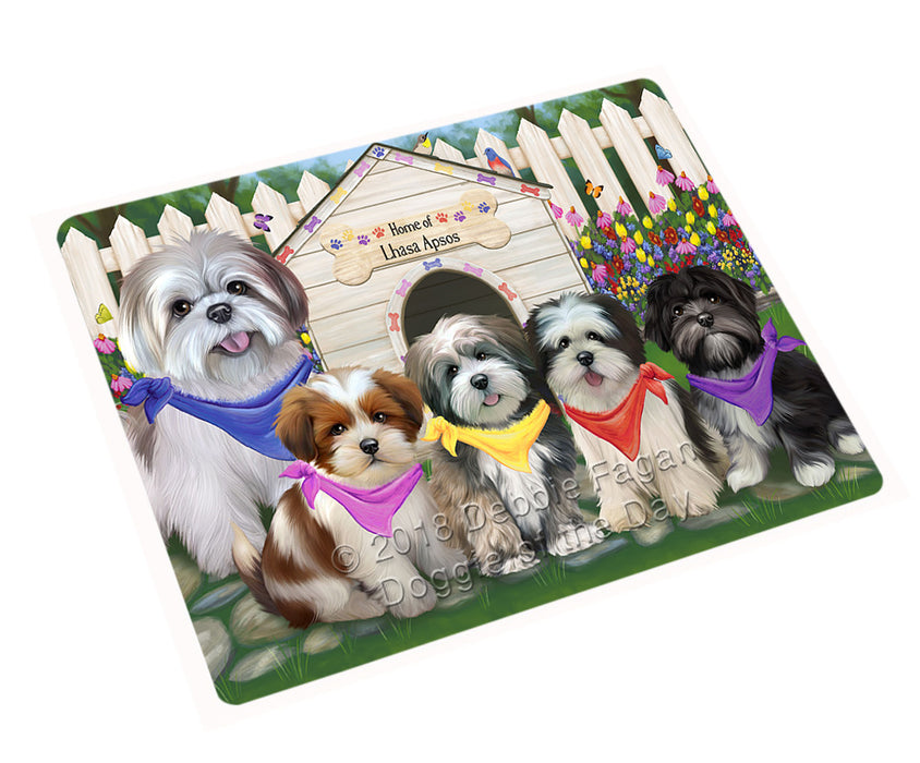 Spring Dog House Lhasa Apsos Dog Magnet Mini (3.5" x 2") MAG53583