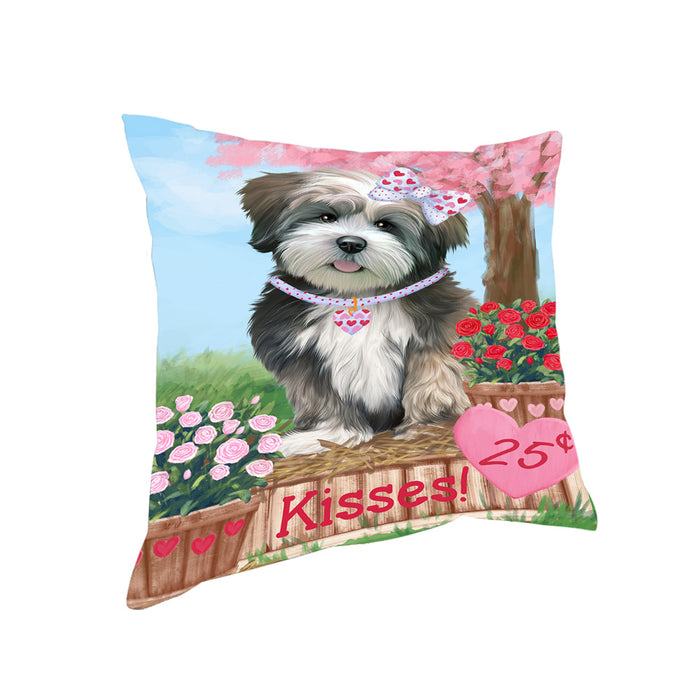 Rosie 25 Cent Kisses Lhasa Apso Dog Pillow PIL78132