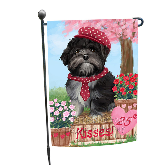 Rosie 25 Cent Kisses Lhasa Apso Dog Garden Flag GFLG56509