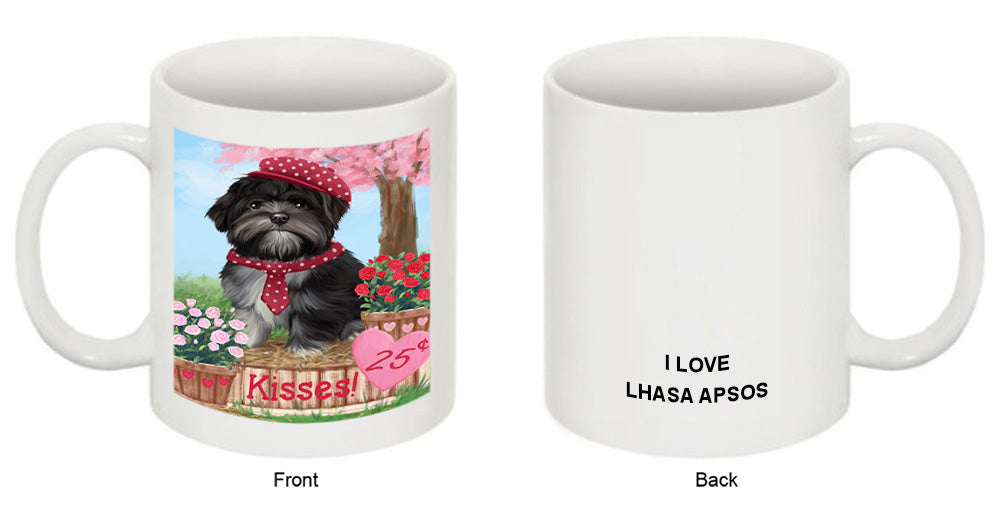 Rosie 25 Cent Kisses Lhasa Apso Dog Coffee Mug MUG51359