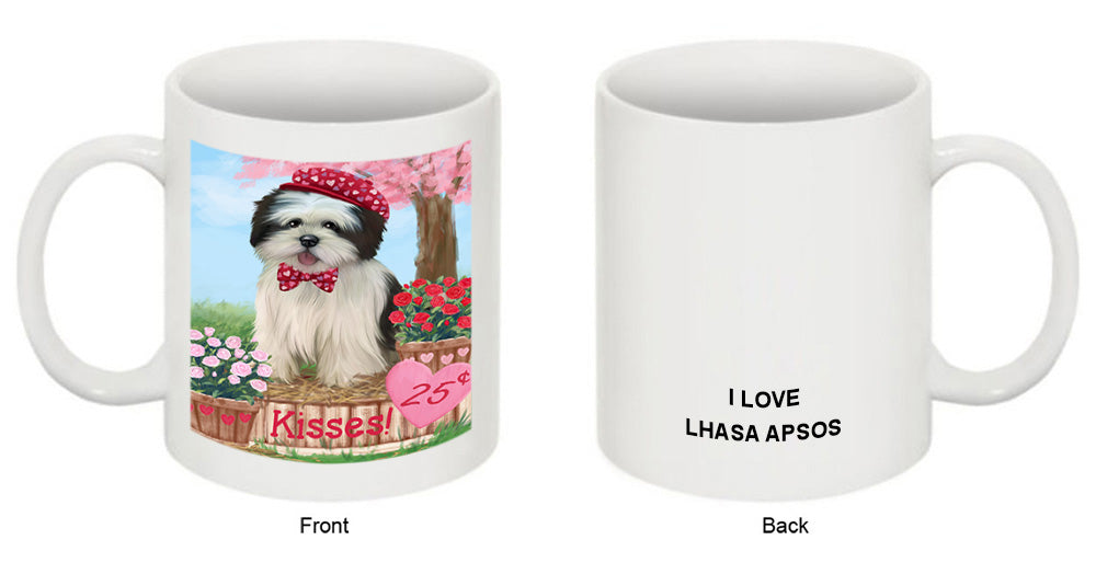 Rosie 25 Cent Kisses Lhasa Apso Dog Coffee Mug MUG51360