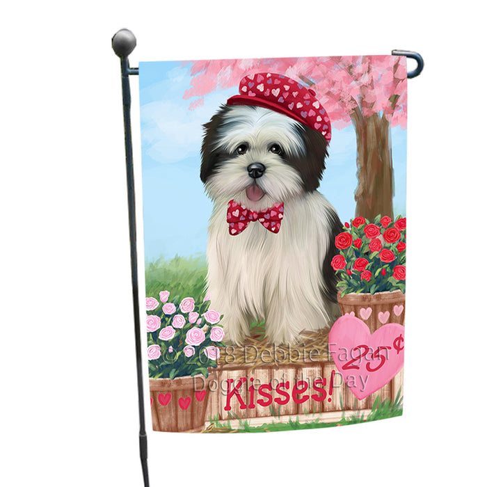 Rosie 25 Cent Kisses Lhasa Apso Dog Garden Flag GFLG56510