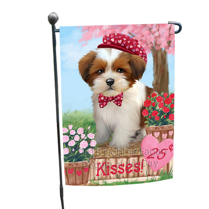 Rosie 25 Cent Kisses Lhasa Apso Dog Garden Flag GFLG56511