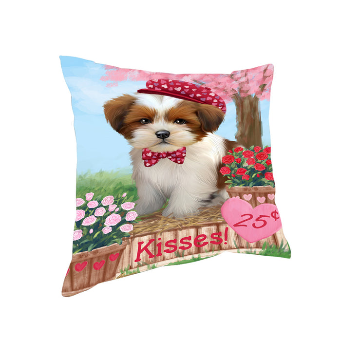 Rosie 25 Cent Kisses Lhasa Apso Dog Pillow PIL78144